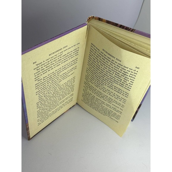 Huckleberry by Mark Twain from Folgers Coffee 1970 Vintage Misprinted Edition - Picture 5 of 8